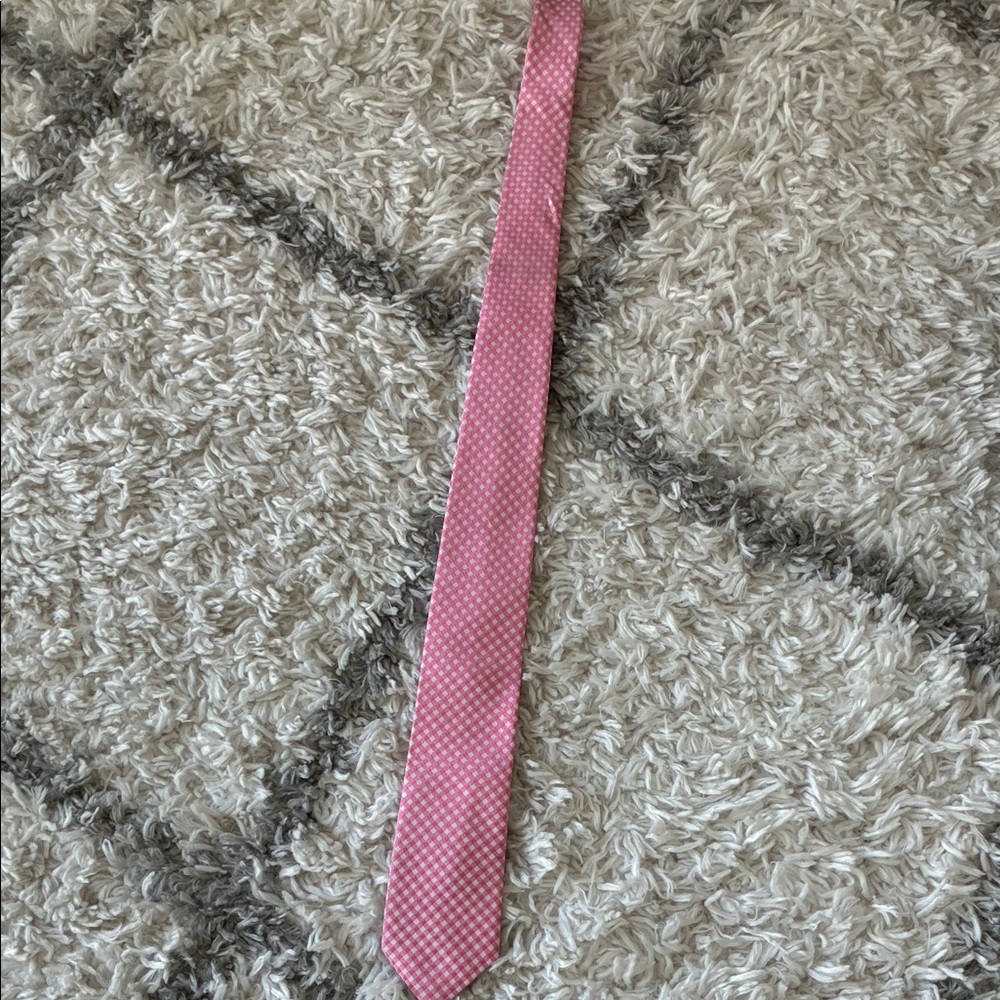 Michael Kors Pink Patterned Tie